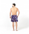 Blue And Orange Marble Fun In The Sun Shorts