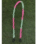 Bubble Gum Pink Mask Chain