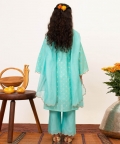 A-Line Kali Kurta With Emroidery