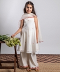 A-Line Kurta With Bell Bottoms