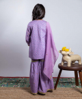 Printed Sharara Set With Dori Emroidery