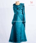 Bottle Green Saree