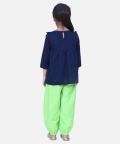 Full Sleeve Top With Harem Pant Sets 