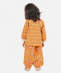 Pure Printed Top Harem Pant Indo Western Clothing Set