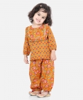 Pure Printed Top Harem Pant Indo Western Clothing Set