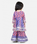 Pure Cotton Printed Kurta Sharara with Dupatta