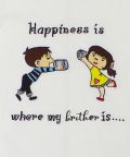 Rakhi Special Siblings Happiness T-shirt