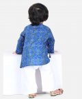 Full Sleeve Cotton Kurta Pajama for Boys-Blue