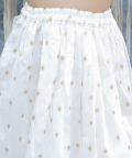 Pure Chanderi Silk Halter Neck Lehenga Choli with  Dupatta