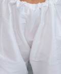 Boys Embroidered Full Sleeve Sherwani with Pajama  White