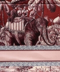 Canvas Jungle Safari Dark Tote