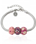 3 Enamel Slide Bracelet