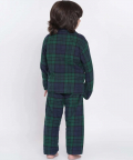 Berrytree Warm Night Suit Boys-Green Blue