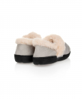 Boys Crown Slippers With Fur Trim
