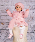 Girls Coat & Hat Set