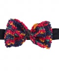 Bow Elastic Hairband - Shaded Black