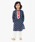  Polka dot Kurta Pyjama Set 
