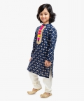  Polka dot Kurta Pyjama Set 