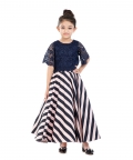 A Line Lace Lehenga Set