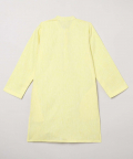 Lime Col Linen Kurta Set