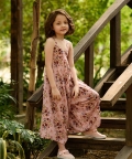 Carnation Pink Palazzo Jumpsuit Kids