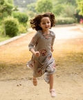 Laurel Green Dhoti Jumpsuit Kids