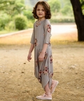 Laurel Green Dhoti Jumpsuit Kids
