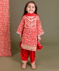Block Print Kurta With Salwar