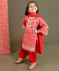 Block Print Kurta With Salwar