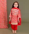 Block Print Kurta With Salwar