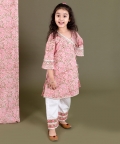 Block Print Kurta With Pants