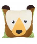 Ranthambhore Bear Set Of 2 Cushion Cover