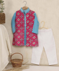 Jacket Kurta And Churidar Set Perfect For All Festivities