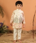 Boy 3 Pc Bundi Set-Beige