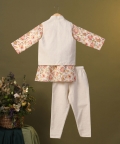 Boy 3 Pc Bundi Set-Beige