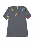 Cappadocia Dress-Charcoal Grey