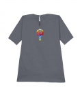 Cappadocia Dress-Charcoal Grey