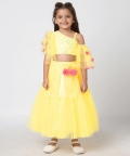 Lil Drama Girls Choli with Ghaghra set