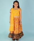 Lil Drama Girls Ghaghra Choli Set
