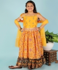 Lil Drama Girls Ghaghra Choli Set