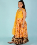Lil Drama Girls Ghaghra Choli Set