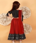 Lil Drama Girls Ghaghra Choli with dupatta set