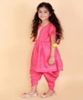 Lil Drama Girls Kurta with dhoti set