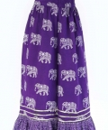 Trunk Tales Girls Purple Kurta With Sharara Set