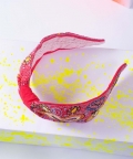 Carnival Diva Embroidered Hairband