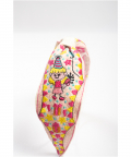 Pink Damsel Birthday Turban Hairband