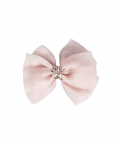 Peach Statement Bow Hairclips 