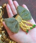 Christmas Glittery Bow Tie Head Band 