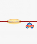 CCIKI Cutesy Colourful Vroom ID 92.5 Silver Rakhi Bracelet