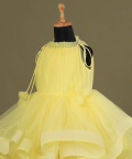 Yellow Double Layered Dress